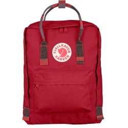 Fjallraven Kanken Deep Red-Random Blocked Backpack