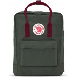 Fjallraven Kånken Forest Green-Ox Red Backpack